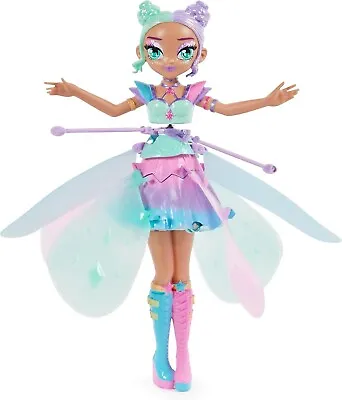 Buy Hatchimal Crystal Flyers, Pastel Kawaii Doll Magical Flying Toy With Lights • 34.50£