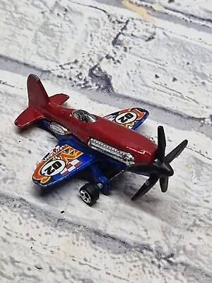 Buy 2004 Mattel Mad Propz Plane Red And Blue Hot Wheels C2719 • 15£