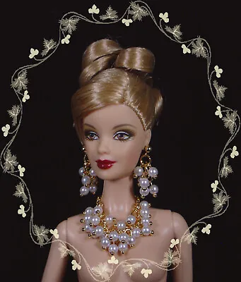 Buy Barbie Fashion Royalty Silkstone Jewelry Jewerly • 15.24£