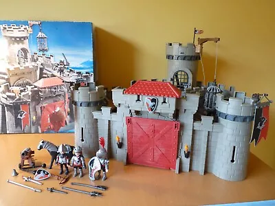 Buy Hawk Knights Castle 6001 Medieval - 100% Complete VGC Classic Playmobil Playset • 69.99£