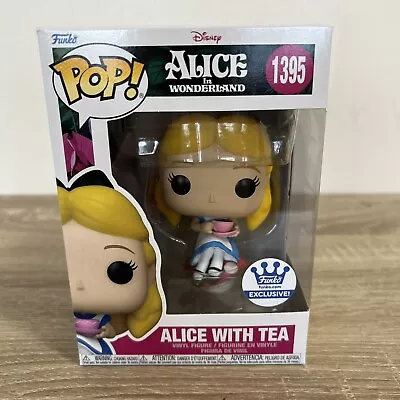 Buy ALICE With Tea #1395 | FUNKO POP! | Alice In Wonderland | Disney Vinyl Toy • 19.99£