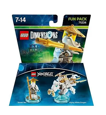 Buy Lego Dimensions: Fun Pack Sensei Wu (White Ninja) • 21.15£