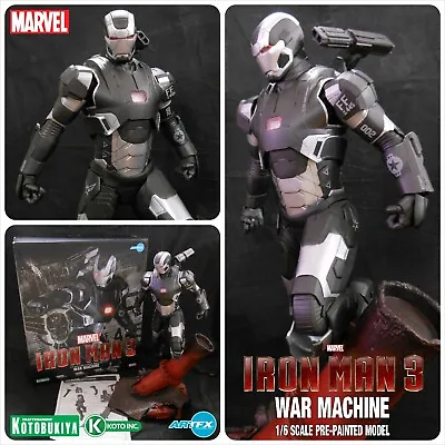 Buy MARVEL - Kotobukiya - ArtFx - Iron Man 3 - WAR MACHINE - 1/6 • 134.23£
