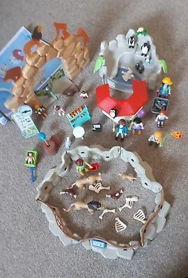 Buy Playmobil Large City Zoo 6634 With Extra People And Shop Stand • 35.02£