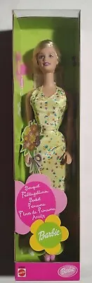 Buy Barbie, Fashion Avenue, BARBIE BOUQUET - SPRING Yellow Dress, 2001, SEALED. • 46.33£