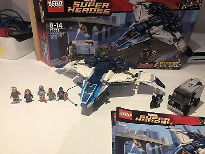 Buy LEGO Marvel Super Heroes: The Avengers Quinjet City Chase (76032) • 60£