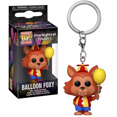 Buy Funko POP! Keychain Balloon Foxy Five Nights At Freddy's Vinyl Keyring New • 7.61£