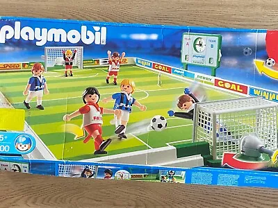 Buy Playmobil Sports 4700 Football Soccer Match Stadium. • 24.99£
