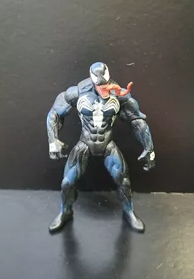 Buy Venom Action Figure 5.5” Marvel 2007 Black Hasbro Spiderman Toxic Blast RARE • 19.99£