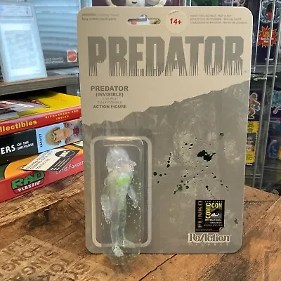Buy Super 7 ReAction Invisible Predator Action Figure Retro Carded MOC Retro AVP • 39.99£