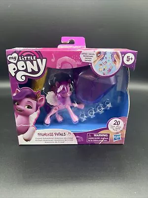 Buy My Little Pony F2453 New Generation Crystal Adventure Princess Petals 7.5cm Pink • 6.99£