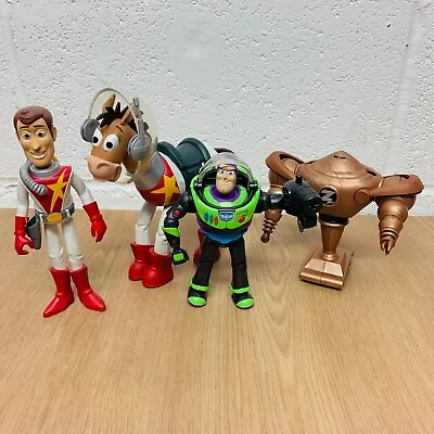 Buy Disney Pixar Mattel Toy Story Space Mission Figures Bundle Woody, Buzz, Bullseye • 55£