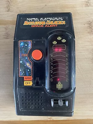 Buy Battlestar Galactica Mattel Rare Space Alert Vintage 1978 Game. WORKING! • 39.99£
