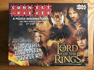 Buy New & Sealed NECA Wizkids Lord Of The Rings Jigsaw Puzzle Building Game (2013) • 99.99£