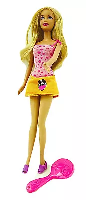 Buy Barbie Blonde Doll 2005 Indonesia Wiith Dress Shoes Brush Jointed  • 7.99£