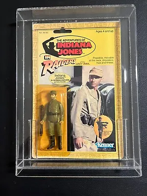 Buy 1982 Rotla Kenner Vintage Indiana Jones In German Uniform Sealed Action Figure • 343.26£