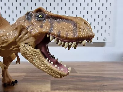 Buy Jurassic World Tyrannosaurus Rex T Rex Chomping Dinosaur 16cm Hasbro Park • 8.99£