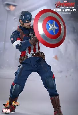 Buy Hot Toys 1/6 Marvel Avengers Mms281 Captain America Steve Rogers Action Figure • 431.99£