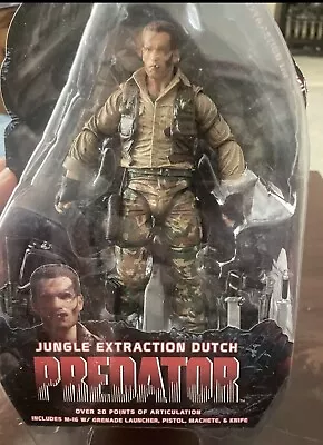 Buy Neca Predator S8 25th Anniversary Jungle Extraction Dutch 7 Action Figure Rare • 100£