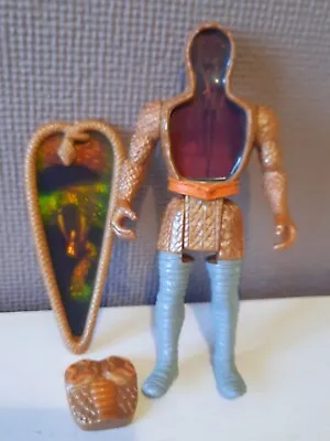 Buy Vintage 1987 Super Naturals Snakebite With Shield + Breast Plate Tonka 5.5  Fig. • 23.20£