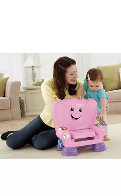 Buy Toddler Activity Chair Toy With Sound Music Phrases Pink Kids Seat Fun Furniture • 29.99£