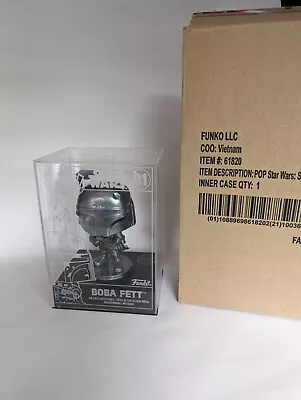 Buy Funko Pop Die Cast Star Wars Boba Fett CHASE #01 + All Packaging • 120£