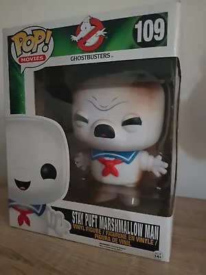 Buy Funko Pop Ghostbusters 30th Stay Puft Marshmallowman Toasted/Burnt Version #109 • 25£