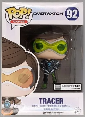 Buy #92 Tracer (Sporty) - Overwatch Funko POP With POP Protector • 13.99£