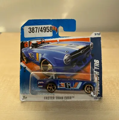 Buy Hot Wheels - TRIUMPH TR6 2011 - Faster Than Ever 129/214 • 13.99£