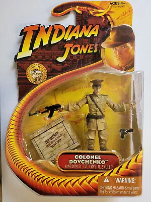 Buy Indiana Jones Crystal Skull Colonel Dovchenko 3.75  Action Figure 2008 MOC • 8.99£