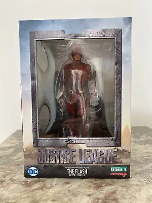 Buy The Flash Of Justice League Dc Comics Kotobukiya Artfx+ Statue + New Sealed Box • 81.34£