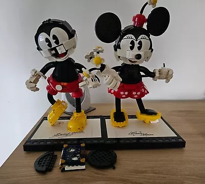 Buy LEGO Disney Mickey And Minnie Mouse Figures Playset Set 43179 • 49.99£
