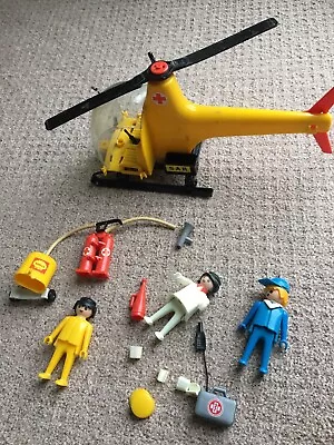 Buy Playmobil Vintage Rescue Helicopter Set 3247 • 8£