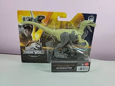 Buy Jurassic World Park Dino Trackers Danger Pack Dinosaur Velociraptor Figure  • 9.50£