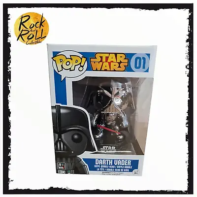 Buy Star Wars - Darth Vader (Chrome) Funko Pop! #01 Condition 8.75/10 • 32.76£