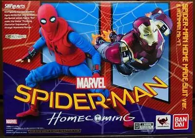 Buy S.H.Figuarts Spider-Man Homecoming Home-Made Suit Ver. Iron Man Mark 47 JP • 158.86£