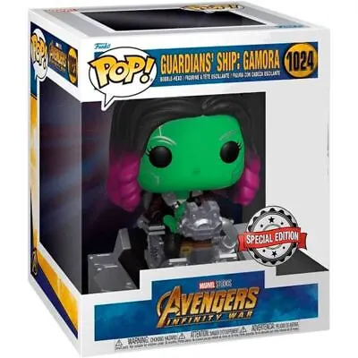 Buy Funko Pop! Marvel Guardians' Ship Gamora Avengers Exclusive Figure #1024 • 39.95£