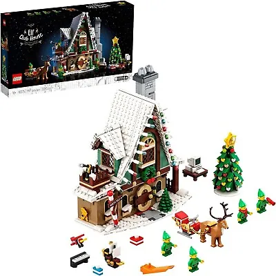 Buy New Creator Expert Elf Club House Set 10275 Retired Christmas Set (New & Sealed) • 124.95£