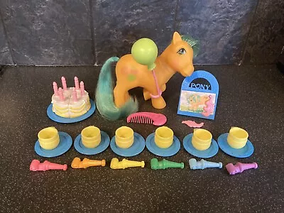 Buy My Little Pony G1 Tutti Frutti And Birthday Party Playset • 24.99£