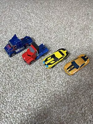 Buy Hasbro Transformer Diecast Cars Bundle Bumblebee X2  & Optimus Prime X2 • 6£