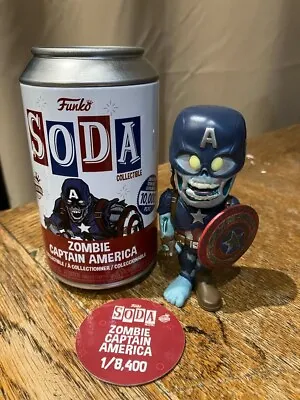 Buy Funko Soda Zombie Captain America Common 1/8400 AVENGERS WHAT IF MARVEL • 2.99£