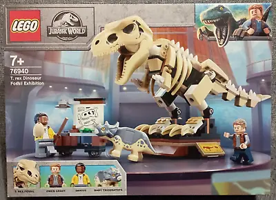Buy Lego Jurassic World 76940 T.rex Dinosaur Fossil Exhibition - New & Sealed • 26£