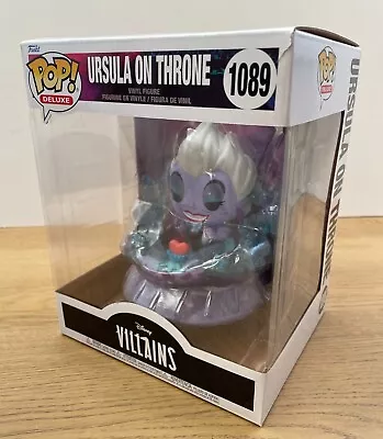 Buy Funko Pop Disney Villains Ursula On Throne #1089 Minor Damage READ DESCRIPTION • 24.99£