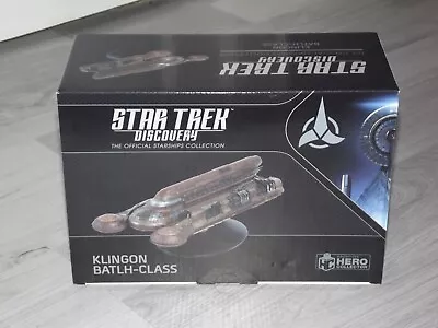 Buy Eaglemoss Hero Collector Star Trek Discovery Klingon Batlh-class Starship Boxed • 34.99£