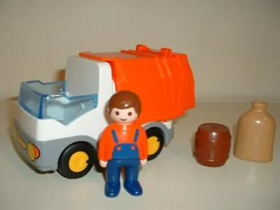 Buy Playmobil 123 Refuse Recycling Truck - Shape Learning Set. • 7.50£