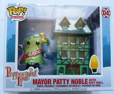 Buy Funko POP Town Christmas Peppermint Lane 04 Mayor Patty Noble RARE NEW GIFT IDEA • 12.50£