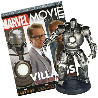Buy Marvel Iron Monger Figurine Special 08 With Magazine Eaglemoss Movie Collection • 31.49£