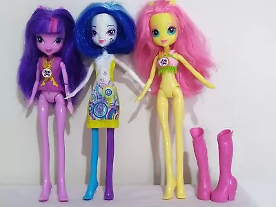 Buy My Little Pony Equestria Girls Dolls Bundle X 3 Boots Dress Accessories  • 5£