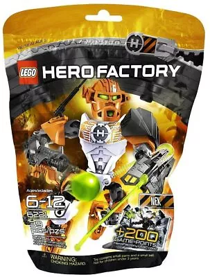 Buy LEGO Hero Factory 6221 Nex Rare Set Brand New In Bag Age 6-12 Years • 49.95£