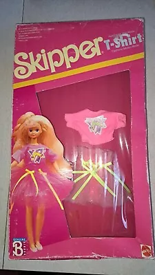 Buy 1989 Barbie Dolls - Skipper T Shirt Fashions Outfit Mattel ASST. 1071 BOX • 29.80£